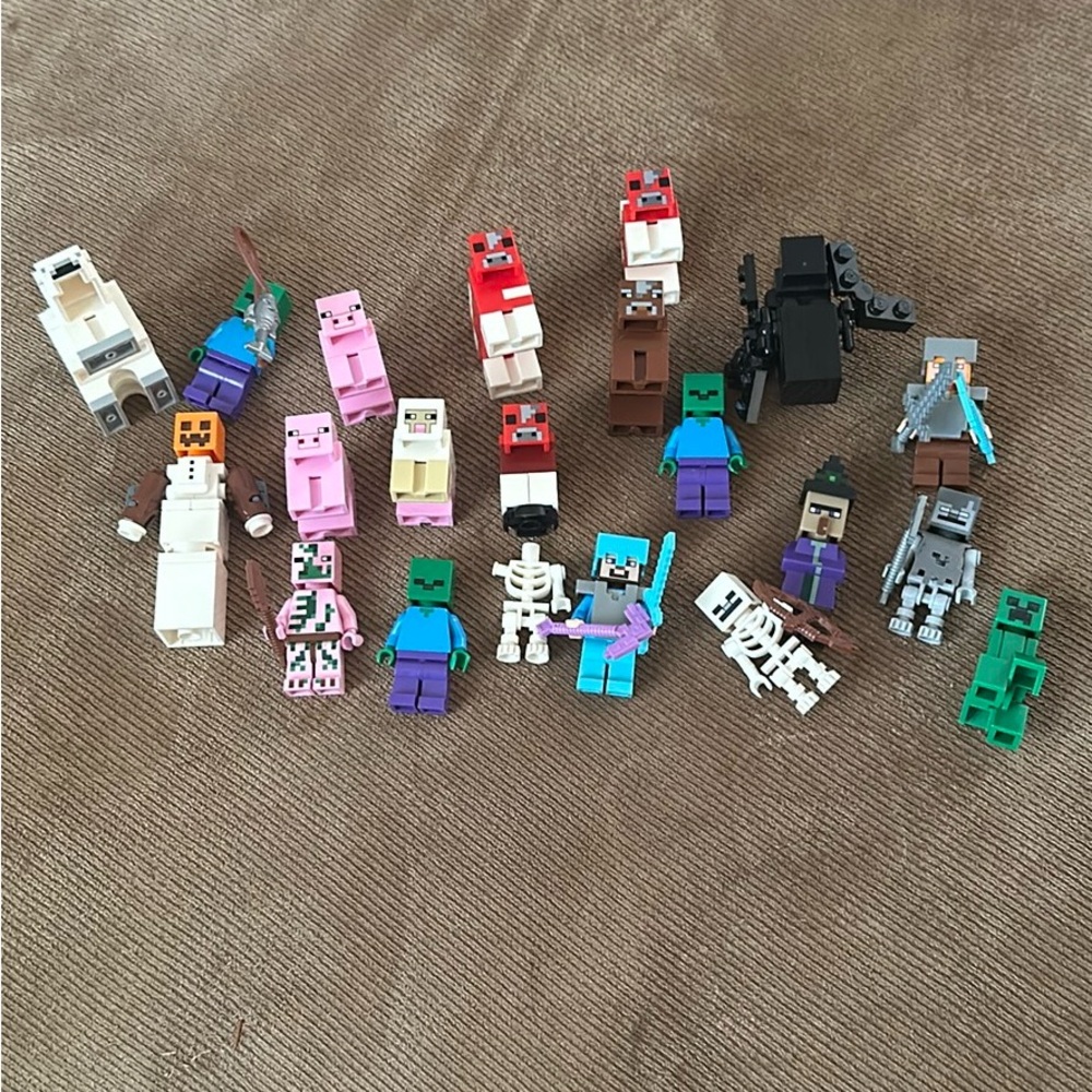 Minecraft Lego Mini-figures